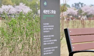 SEVENTEEN二号林在首尔兰芝汉江公园建成