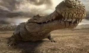 世界上最大的远古鳄鱼